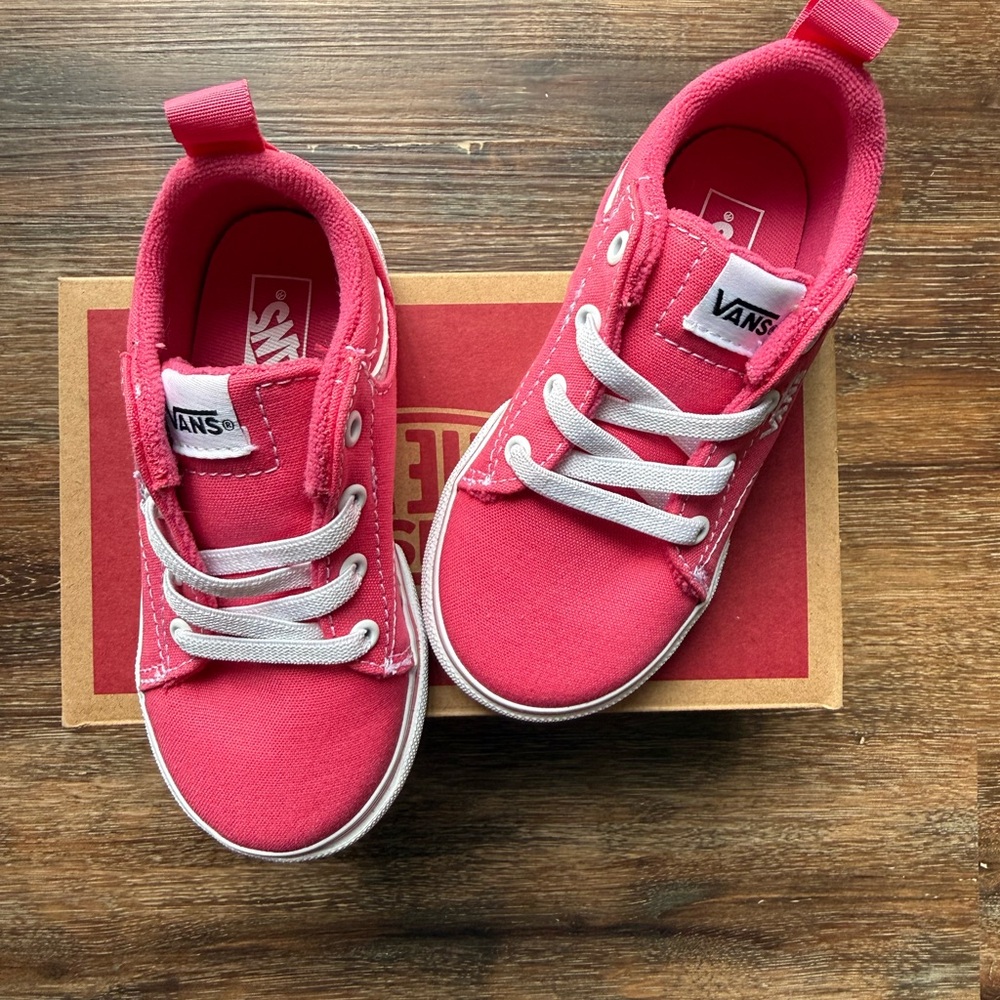 Vans Toddler Pink Sneakers